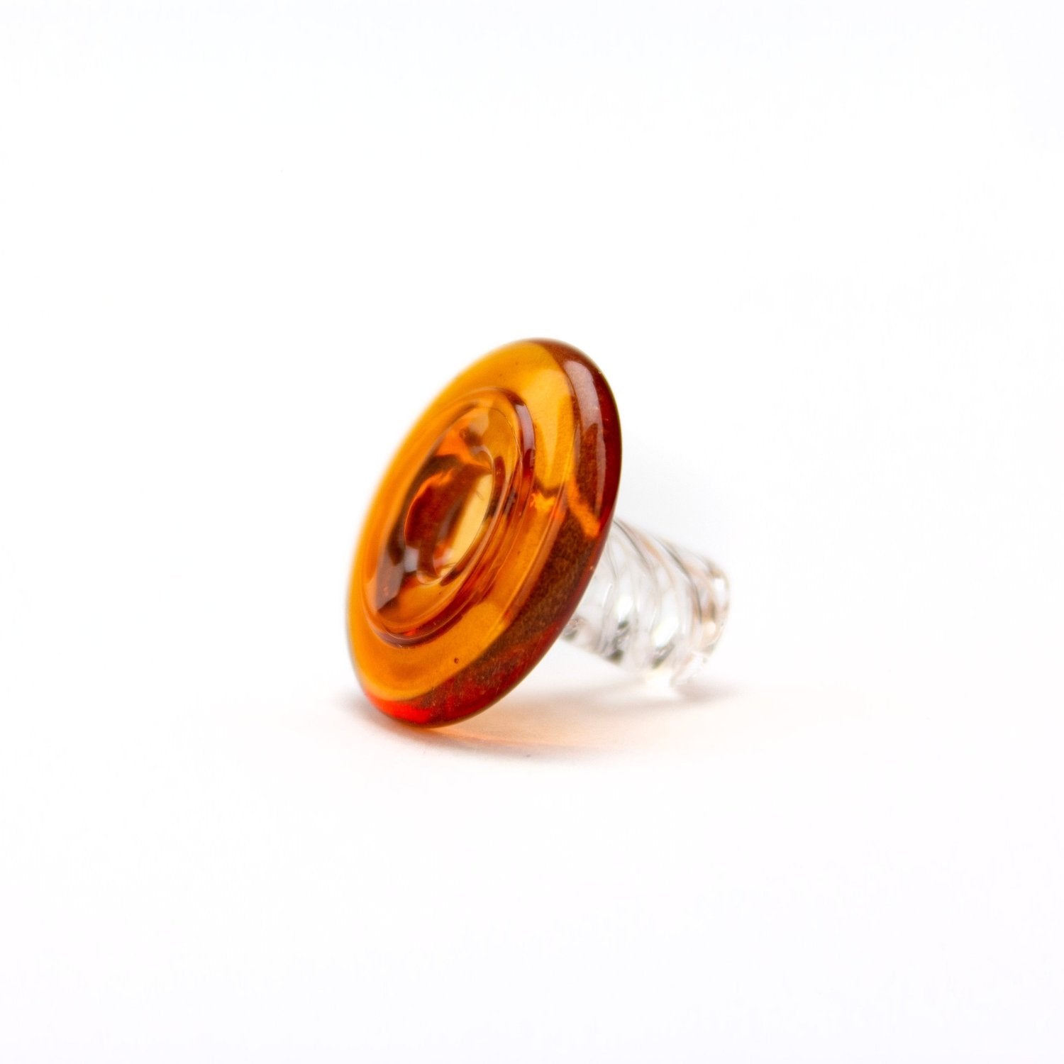 Bradley Miller Bradley Miller - Amber Purple Peak V2/Proxy Joystick Spinner Cap BRM213 Vaporizer Accessories | Planet Caravan